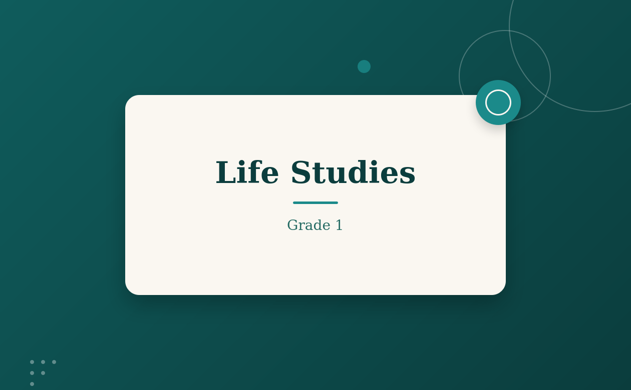 Life Studies - Grade 1 LS-2026